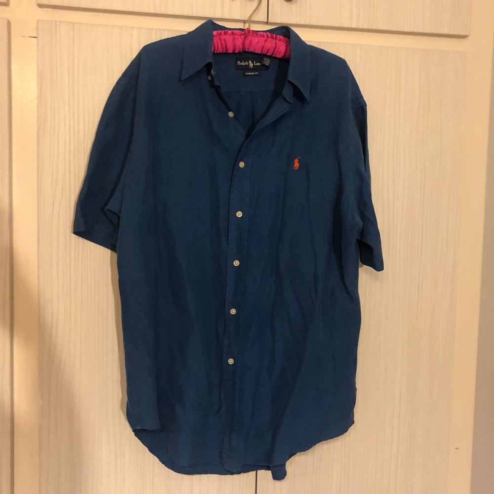 Ralph Lauren Classic Fit Linen Shirt